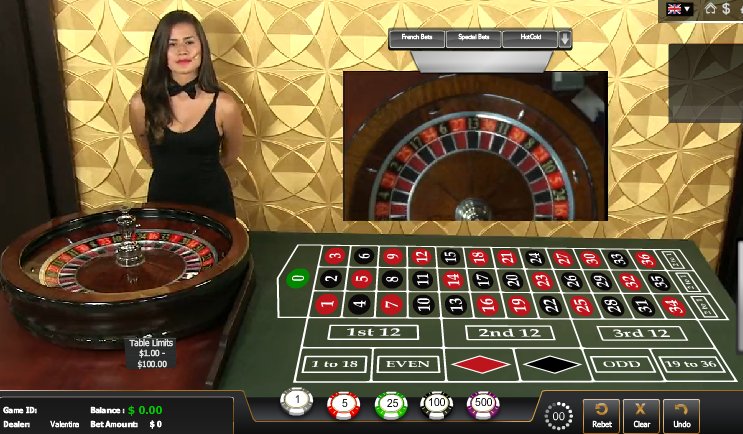 Live Dealer European Roulette Live Game